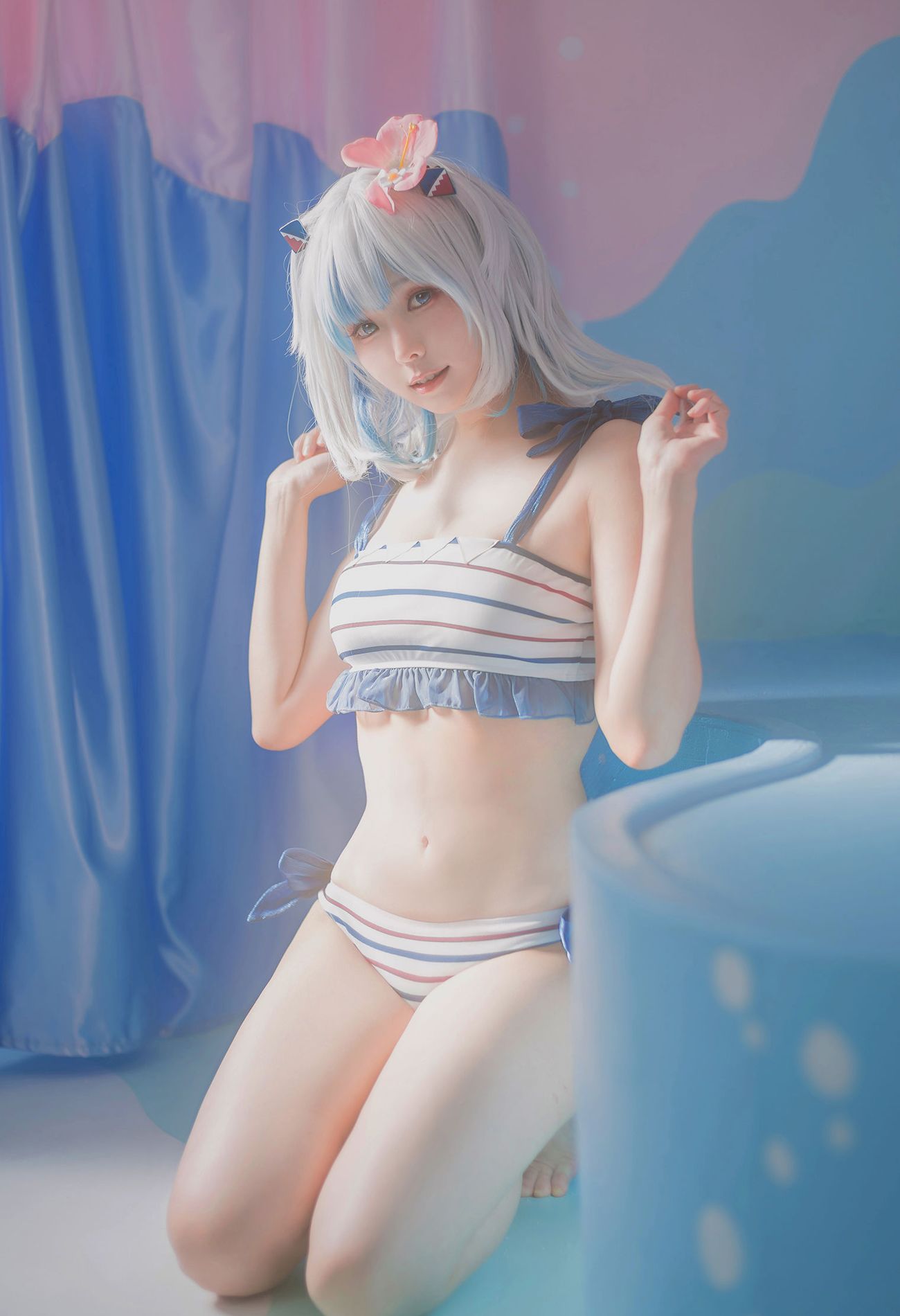 Swimsuit ͼ Ʒģcoserд Gawr Ely_eee Gura (ElyEE) 3ҳ