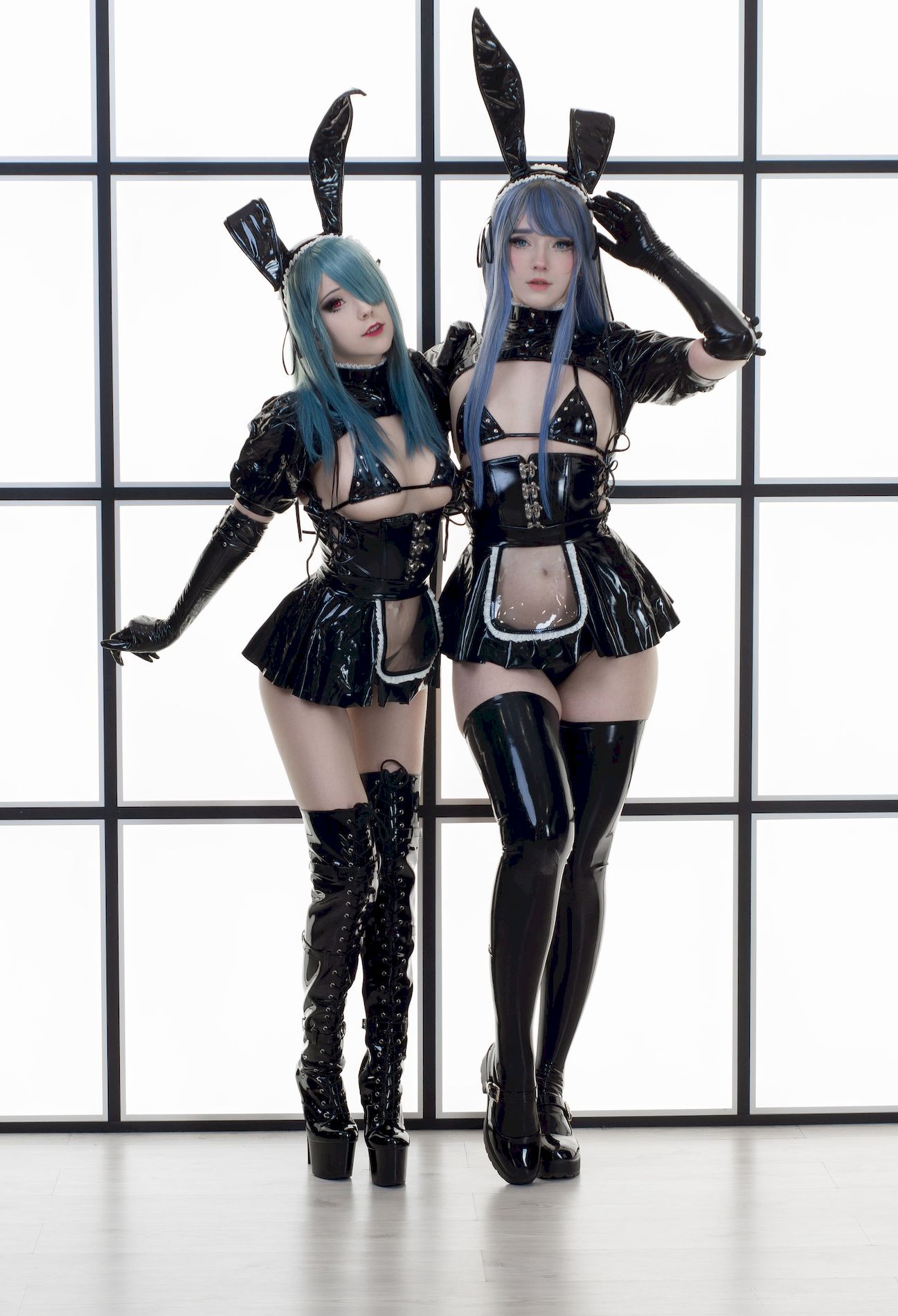 Bunny Ball Twins Candy ͼ Latex Ʒģcoserд 4ҳ