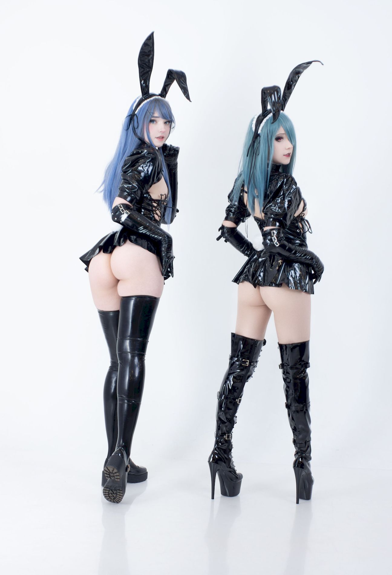 Bunny Ball Twins Candy ͼ Latex Ʒģcoserд 4ҳ