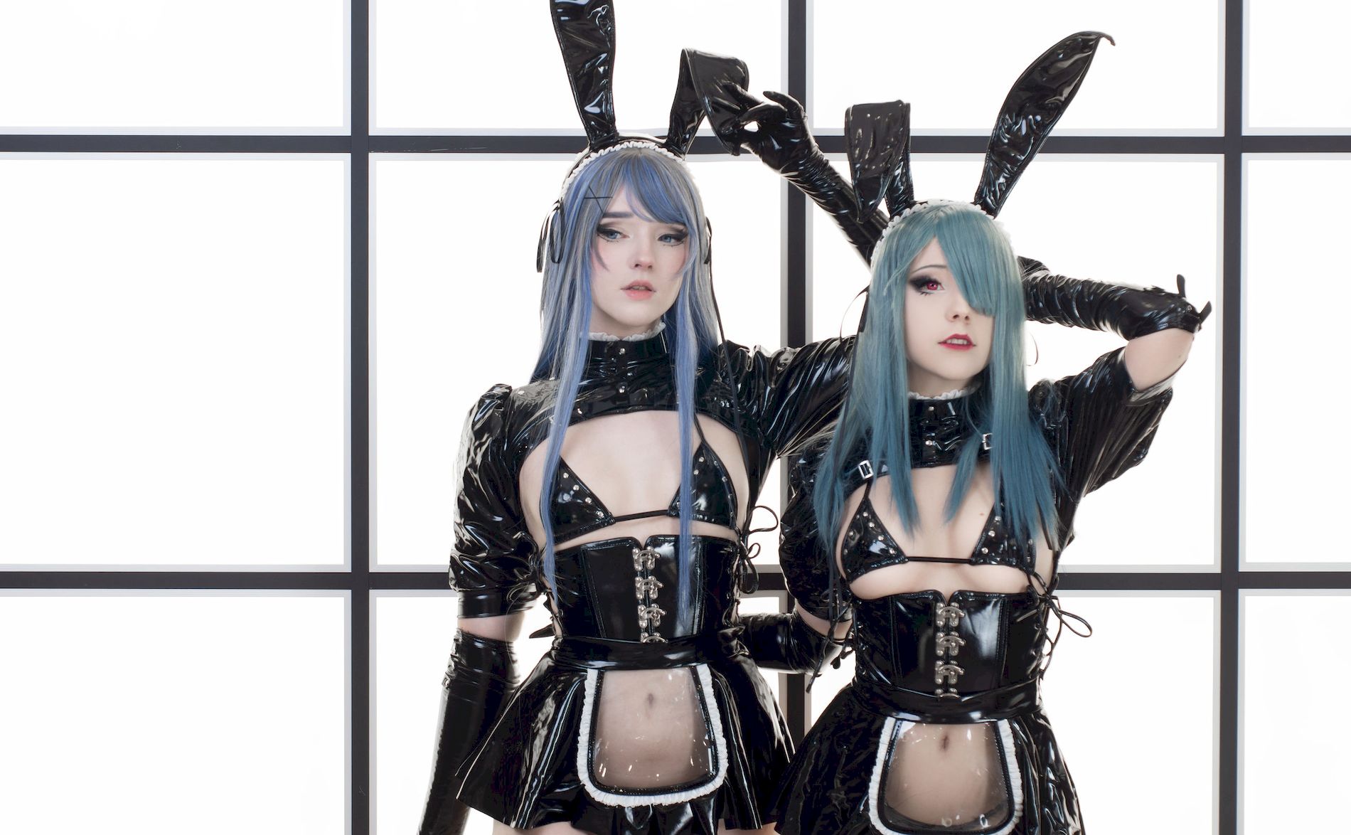 Bunny Ball Twins Candy ͼ Latex Ʒģcoserд 4ҳ