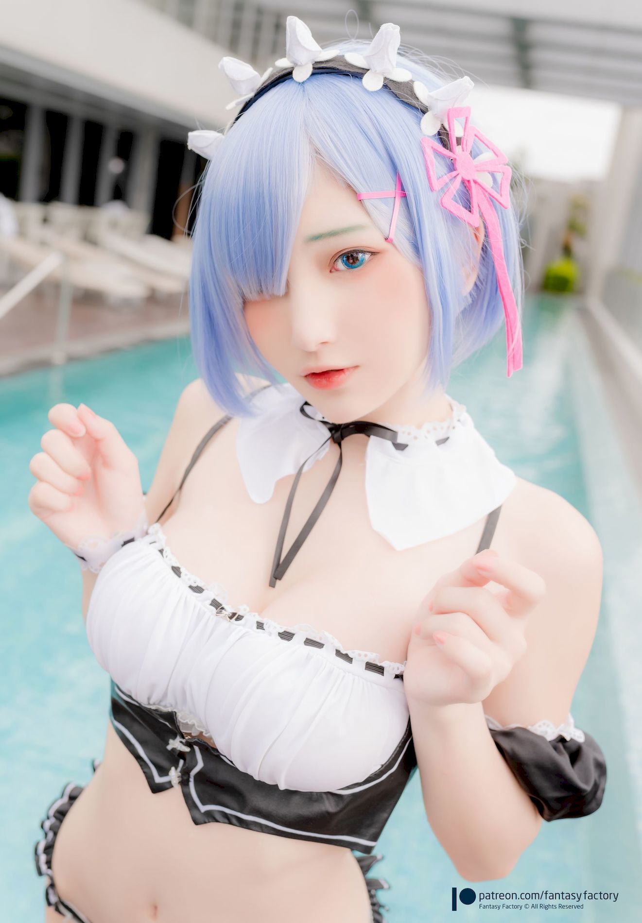 swimsuit ķӾװ @СDing FantasyStoryд] 2020.08 ͼ Rem ģcoserд 3ҳ