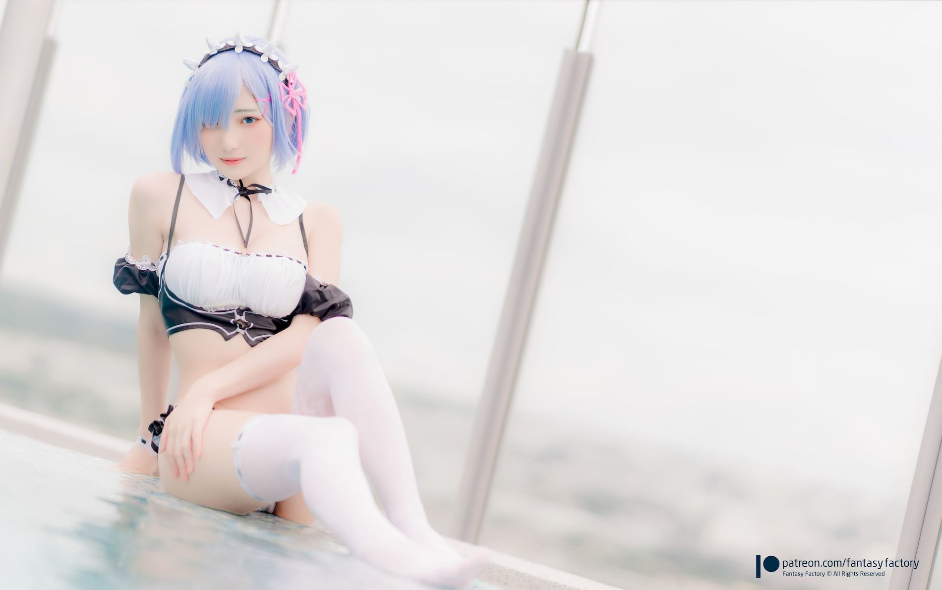 ģcoserд @СDing 2020.08 swimsuit ͼ ķӾװ Rem FantasyStoryд] 1ҳ