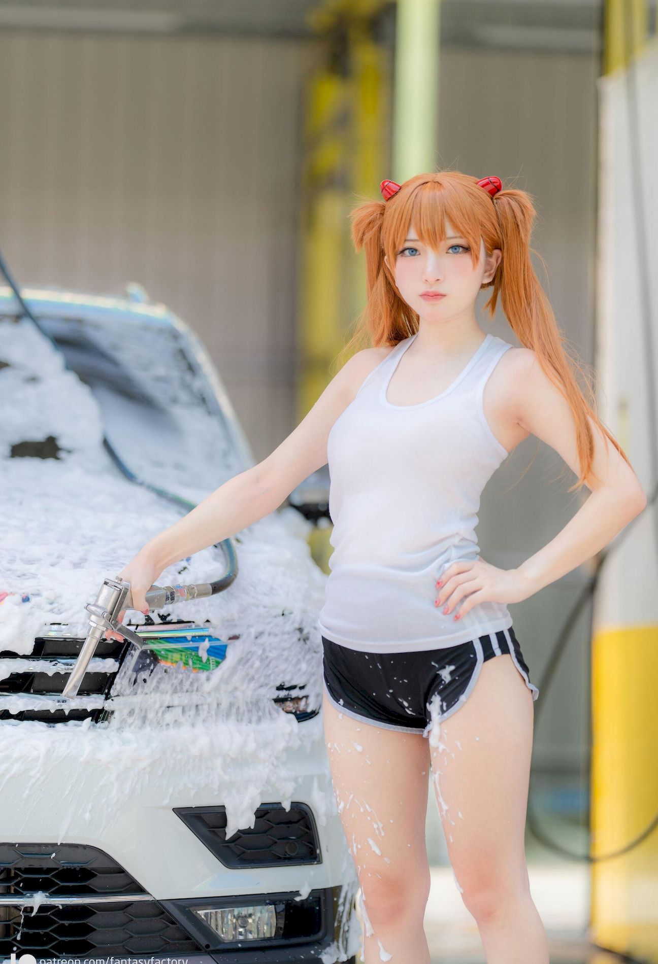 car @СDing wash ŮԸд δԸ˽ Ӱͼ Asuka 1ҳ