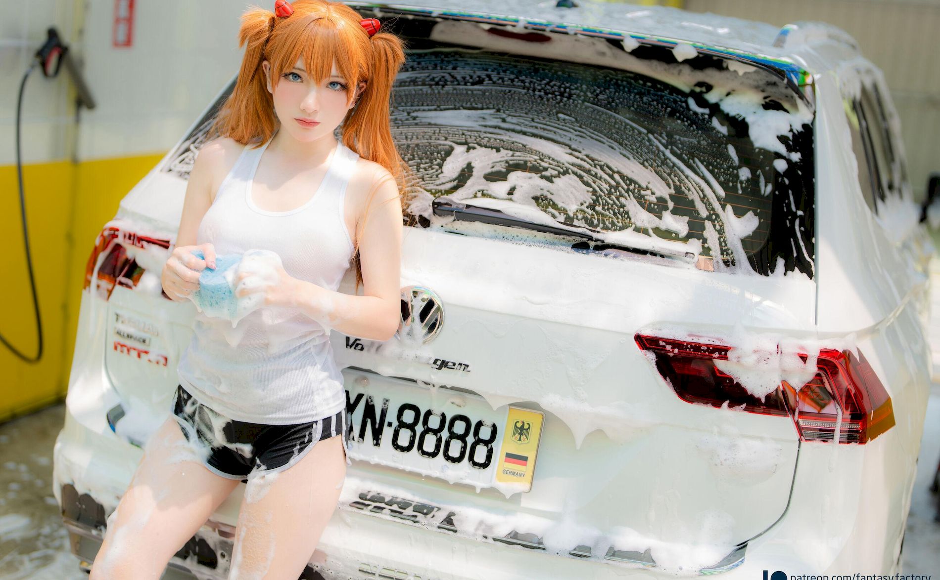 car @СDing wash ŮԸд δԸ˽ Ӱͼ Asuka 1ҳ