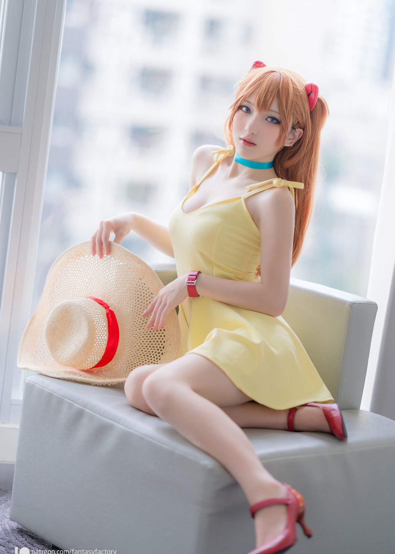 δӰ Asuka @СDing Yellow Dress 1ҳ