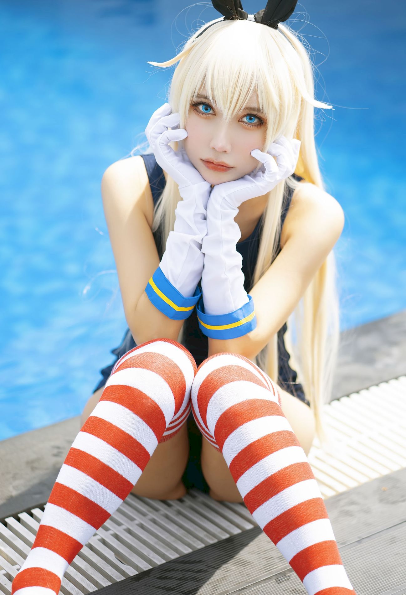 Ӱͼ  Shimakaze Swimsuit ŮԸд MingTao 1ҳ