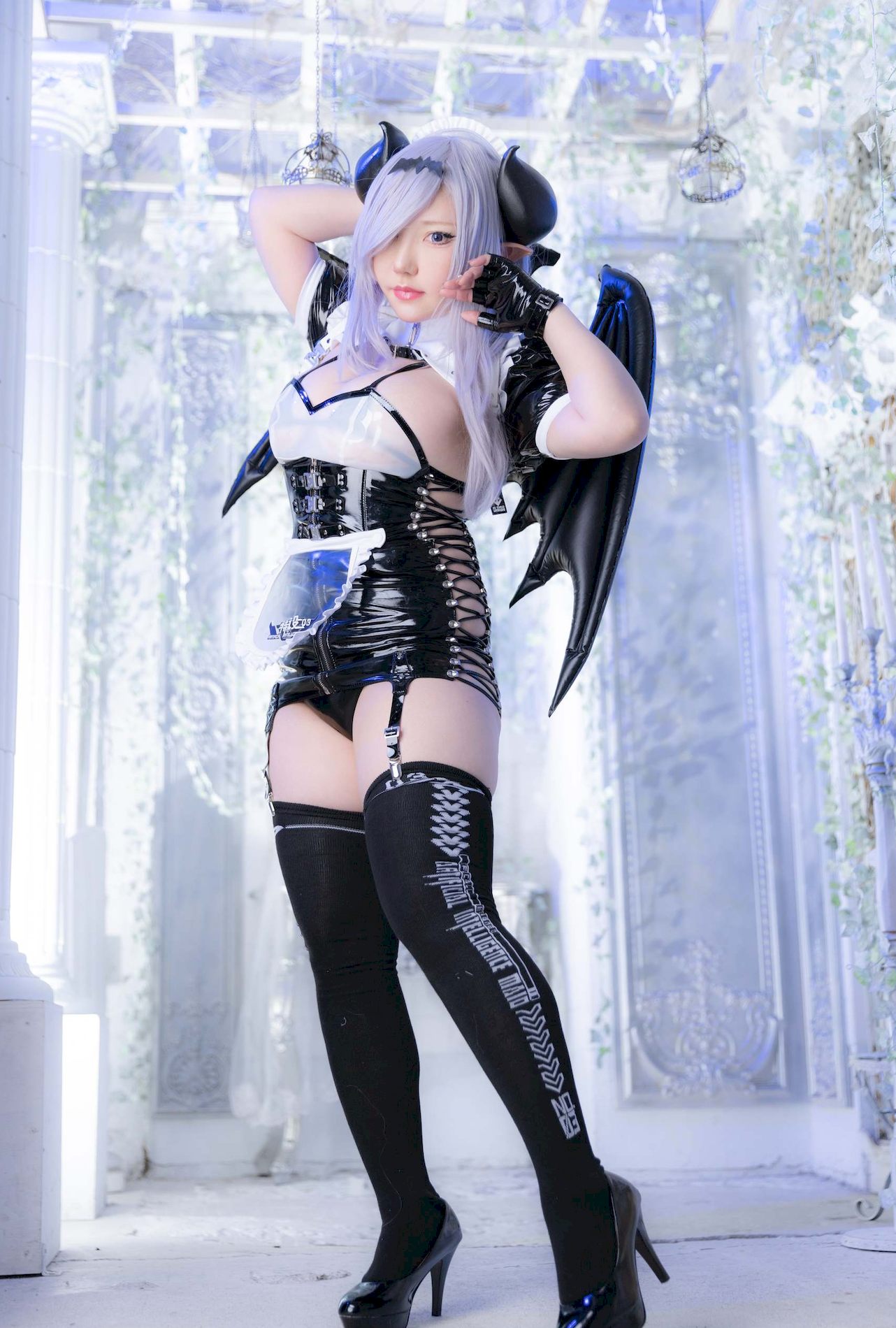 Succubus s [Cosplay] Ʒģcoserд Maid (SAKU) ShootingStar ͼ 10ҳ