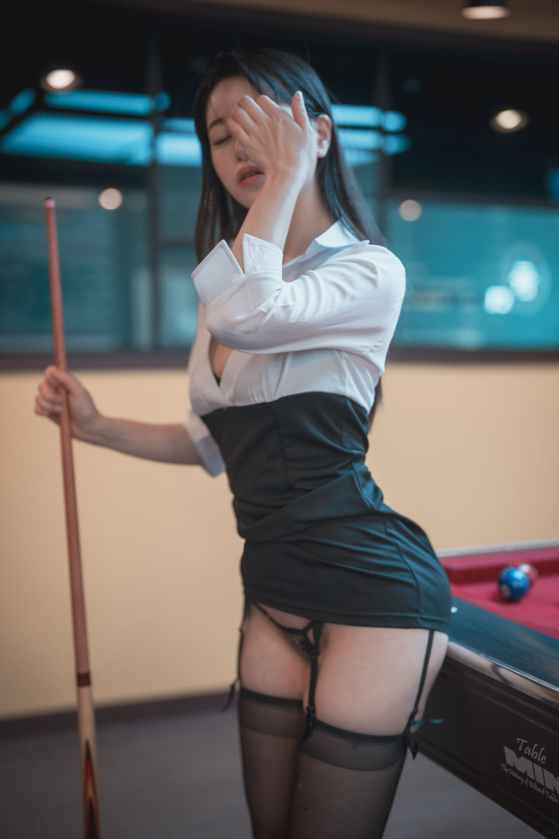 ϼͼ ZziZzi [ϺDJAWAд] 2 Girl Billiards 8ҳ